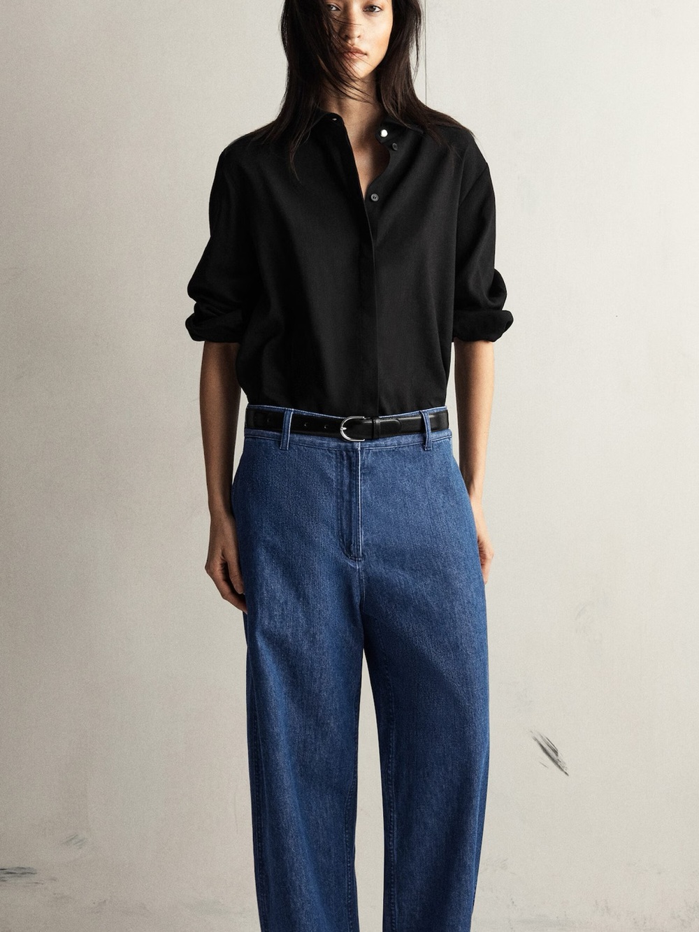 NWT (size 6) COS LONGLINE LINEN SHIRT - Picture 6 of 9